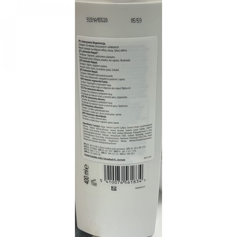 Pantene Pro V Intensive Repair Shampoo 400ml