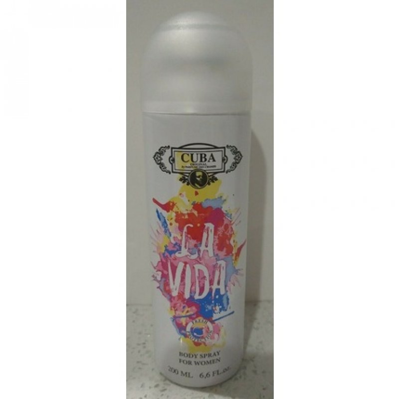 Cuba La Vida Body Spray for Women 6.6 fl. oz - New