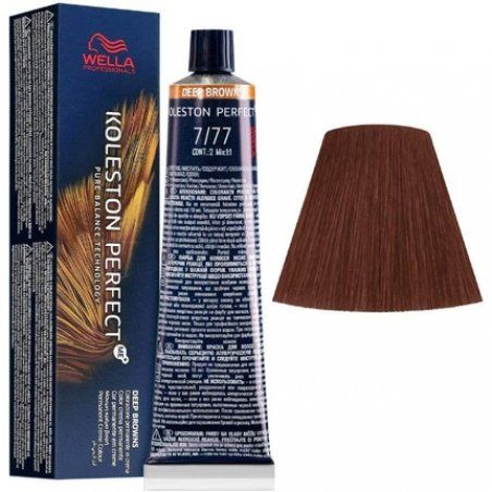 Wella Koleston Perfect Me KP Deep Browns 7/77 Permanent Hair Dye
