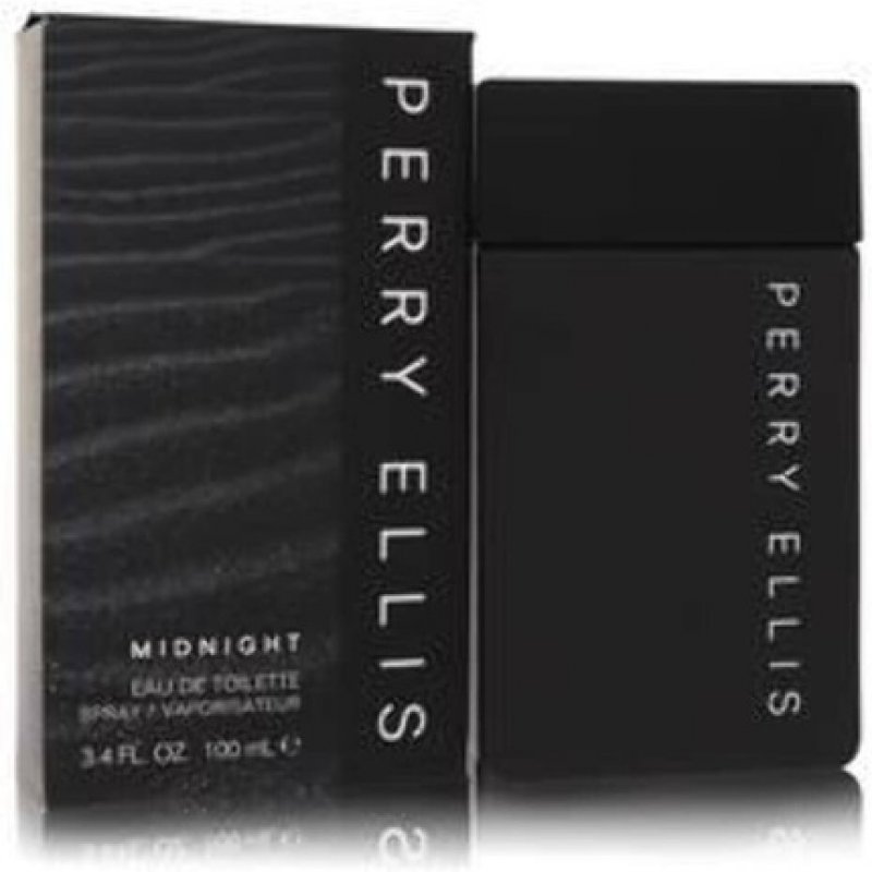Perry Ellis Midnight Eau De Toilette Spray 3.4oz for Men