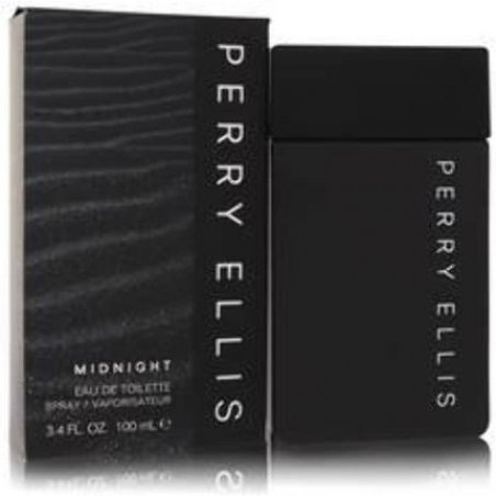 Perry Ellis Midnight Eau De Toilette Spray 3.4oz for Men