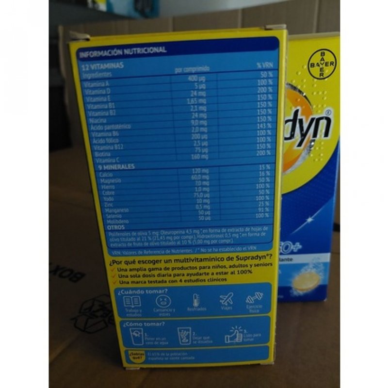 Supradyn Active 50 Multivitamins for Over 50s with Vitamins