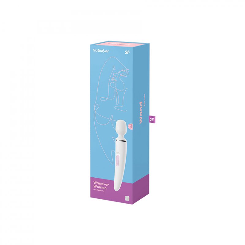 Satisfyer Wand-er Woman Wand vibrator Ambidextrous