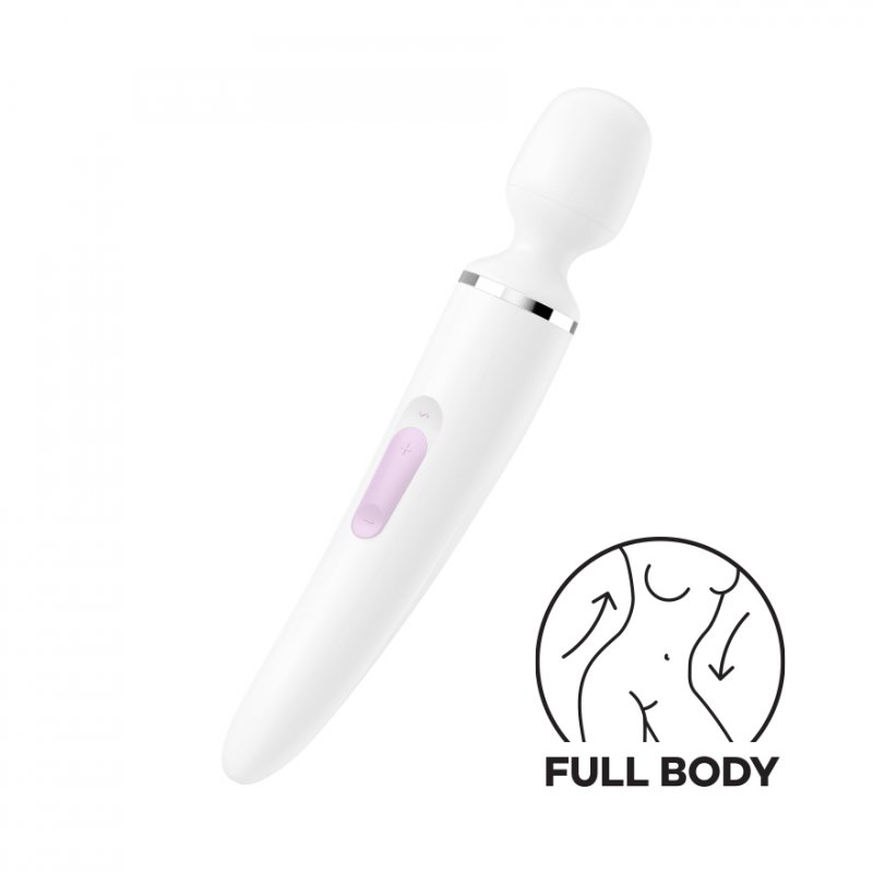 Satisfyer Wand-er Woman Vibrateur à baguette Ambidextre