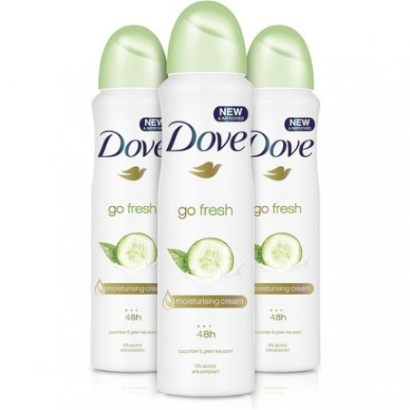 Dove Go Fresh Cucumber & Green Tea Scent Spray 150ml