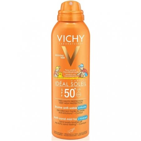 Vichy Idéal Soleil Spray Anti-Sand Sunscreen for Kids with SPF 50 200ml