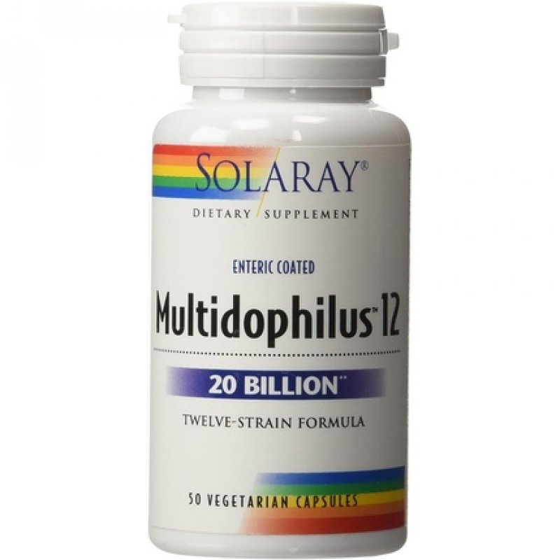 Solaray Multidophilus 12 Supplement 50 Count