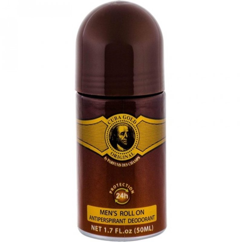 Cuba Gold Deodorant Roll-on 50ml for Men
