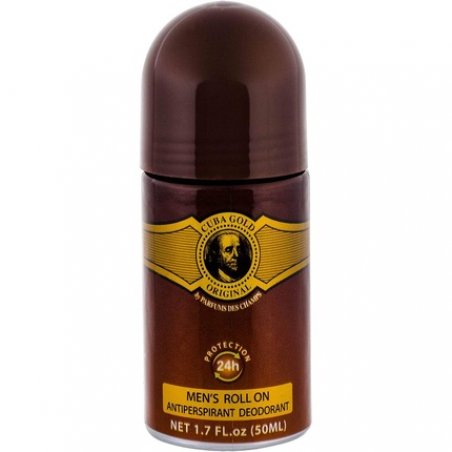 Cuba Gold Deodorant Roll-on 50ml for Men