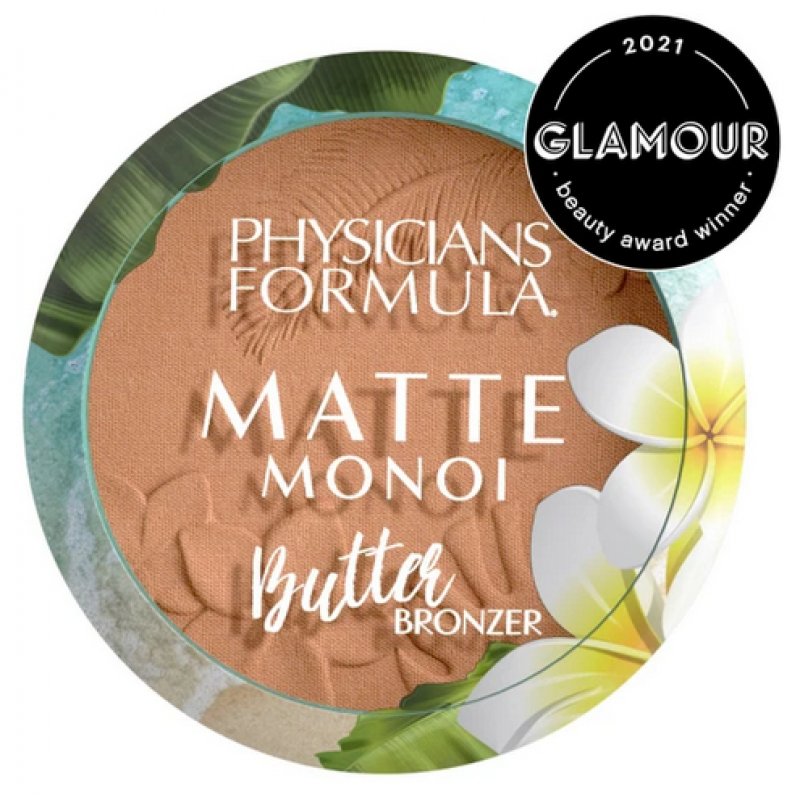 Physicians Formula Matte Monoi Butter Bronzer with Monoi and Murumuru Butter Water-Resistant Vegan Matte Sunkissed