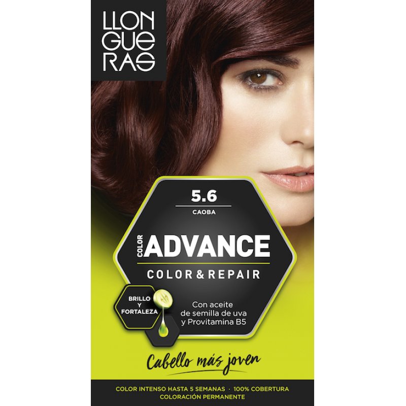 Llongueras Color Advance Permanent Coloration 6.34 Golden Dark Blonde