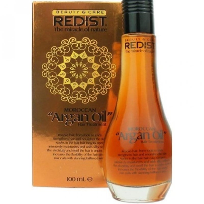 Redist Moroccan Argan Oil 100ml Glass Flacon Hair Care Oil Leave in Care Treatment Barber Hair Oil Scalp Oil Argan Oil