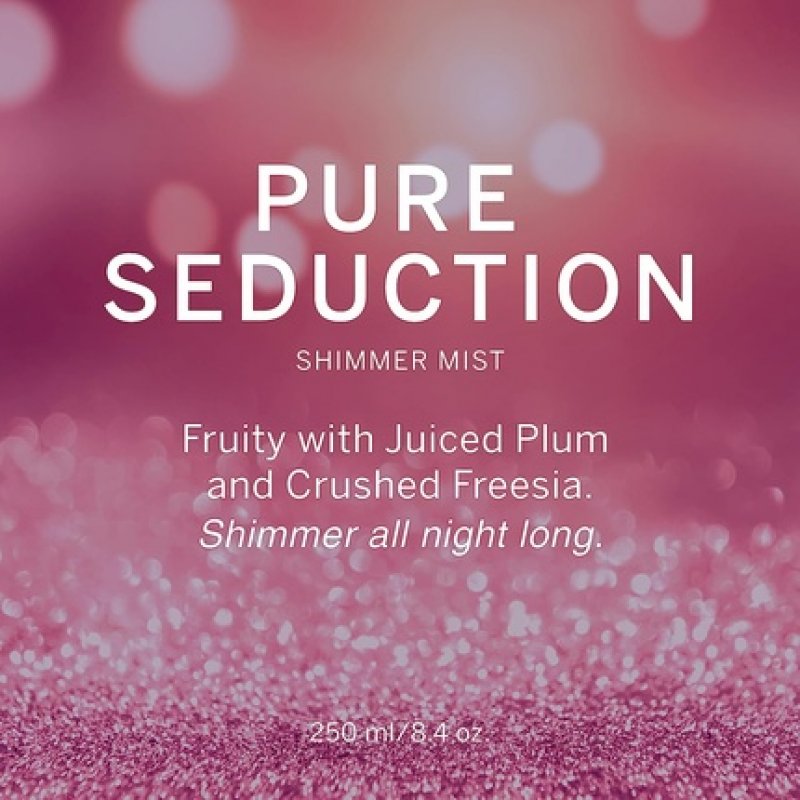 Victoria's Secret Pure Seduction Body Spray for Women with Juiced Plum and Crushed Freesia Notes 8.4 oz - Pure