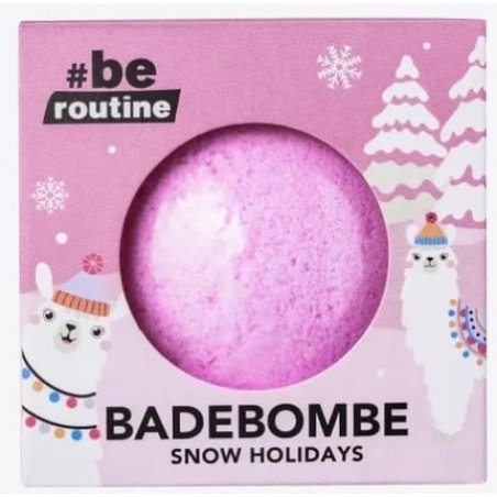 Be Routine Snow Holidays Bath Bomb 165g