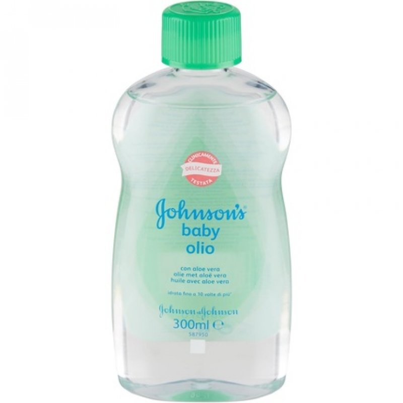Johnsons Baby Oil 300 Aloe