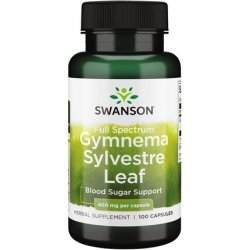 Swanson Gymnema Sylvestre Leaf 400mg 100 Capsules