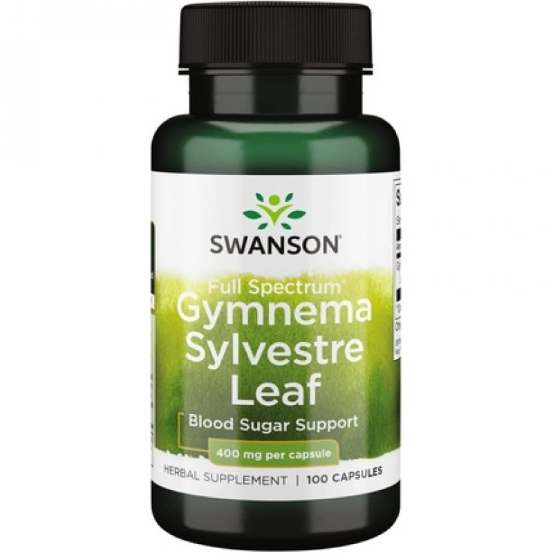 Swanson Gymnema Sylvestre Leaf 400mg 100 Capsules