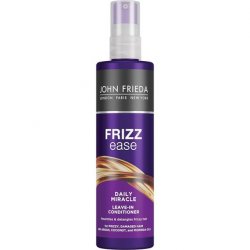 John Frieda Frizz Ease Daily Miracle Leave In Conditioner Moisturizing Conditioner Spray for Frizzy Hair 200ml