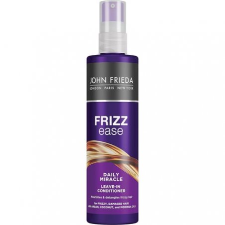 John Frieda Frizz Ease Daily Miracle Leave In Conditioner Moisturizing Conditioner Spray for Frizzy Hair 200ml