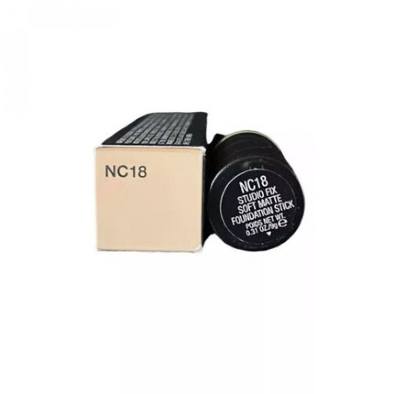 MAC Studio Fix Soft Matte Foundation Stick Shade NC18 Full Size 0.31oz/9g