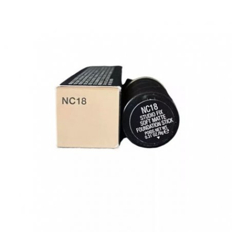 MAC Studio Fix Soft Matte Foundation Stick Shade NC18 Full Size 0.31oz/9g