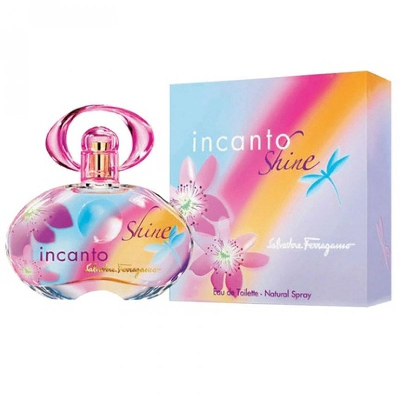 Incanto Shine by Salvatore Ferragamo for Women Eau de Toilette Spray 1 Ounce