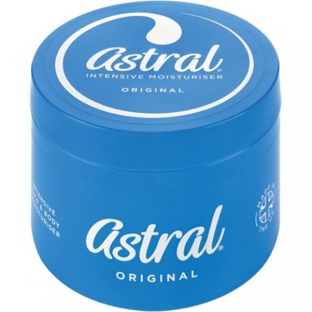 ASTRAL Face & Body Intensive Moisturizer Cream with Glycerin and Petrolatum 500ml Original