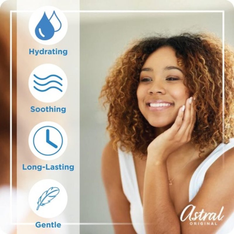 ASTRAL Face & Body Intensive Moisturizer Cream with Glycerin and Petrolatum 500ml Original