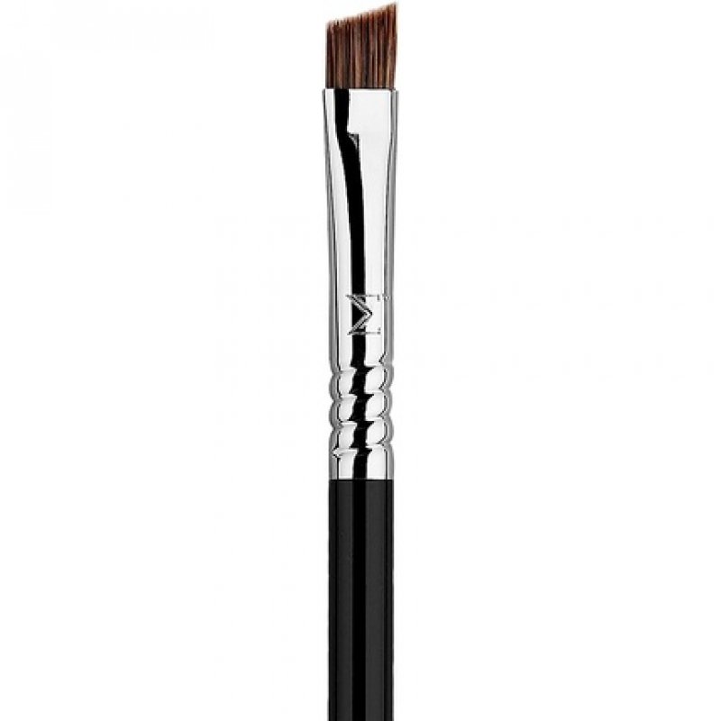 Sigma Beauty E75 Angled Brow Makeup Brush for Gel or Powder Products - Define and Shape Eyebrows