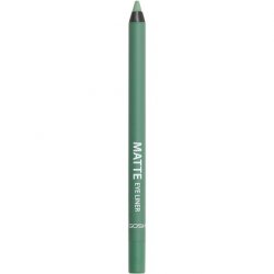 GOSH Matte Eyeliner in Fresh Green Creamy Soft Texture High Coverage 011 Alligator