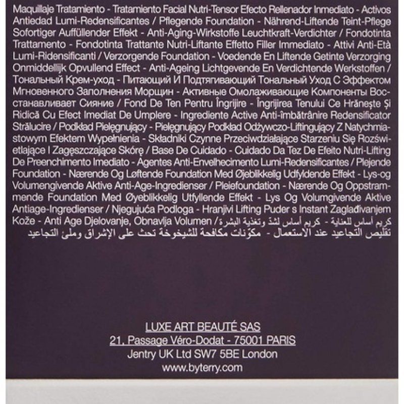 By Terry Éclat Opulent Anti Aging Foundation Full Coverage Warm Radiance