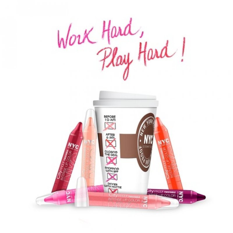 NYC New York Color City Proof Twistable Intense Lip Color Gramercy Park Plum 0.09oz