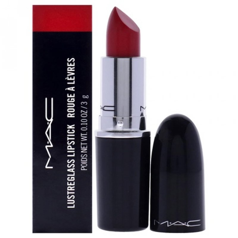 MAC Lustreglass Sheer Shine Cockney Lipstick for Women 0.1 oz