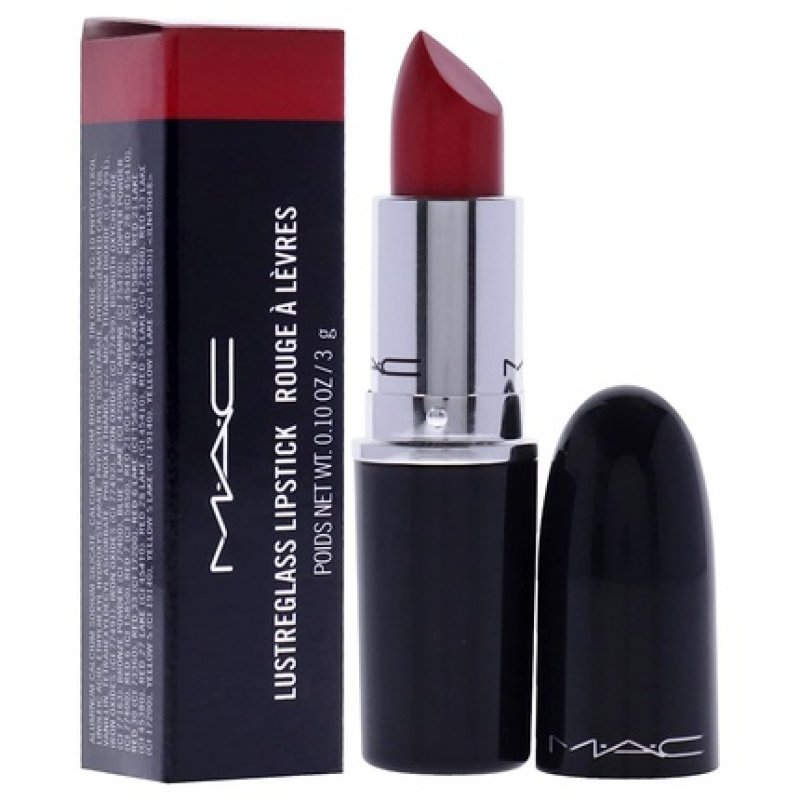 MAC Lustreglass Sheer Shine Cockney Lipstick for Women 0.1 oz