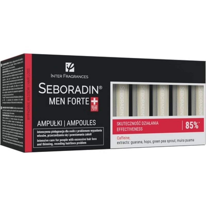 SEBORADIN Men Hair Growth Serum Ampoules 5.5ml - Pack of 14