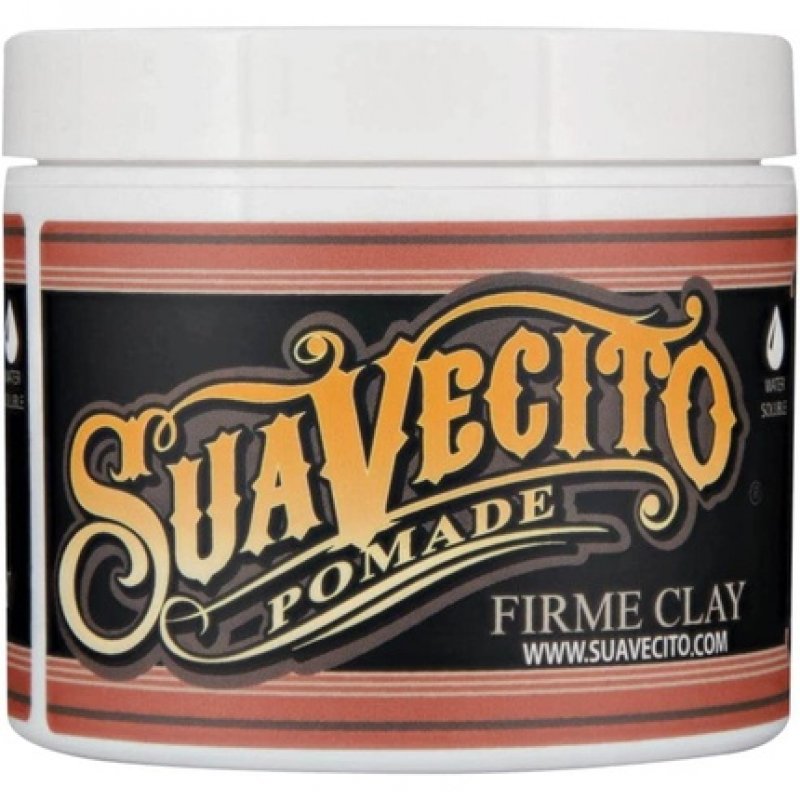 Suavecito Pomade Firme Clay Strong Hold Hair Clay for Men 4oz/113g