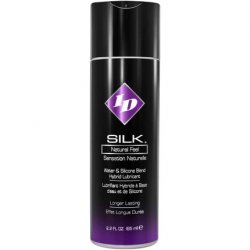 ID Lubricants Silk Personal Water and Silicone Based Lube 2.2 Fl Oz