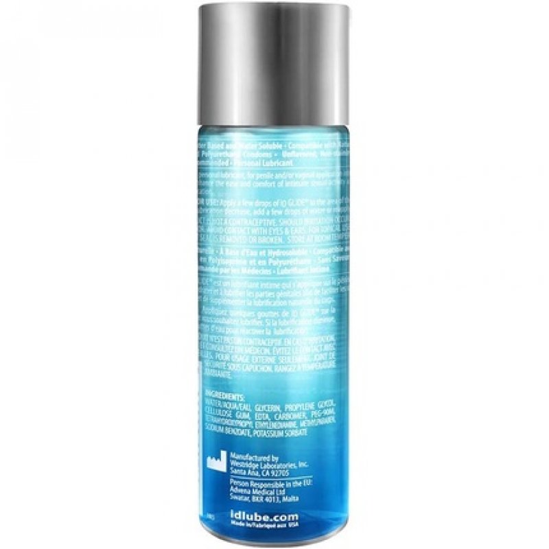ID Lubricants Glide Natural Feel Water-Based Personal Lubricant 2.2 Fl Oz