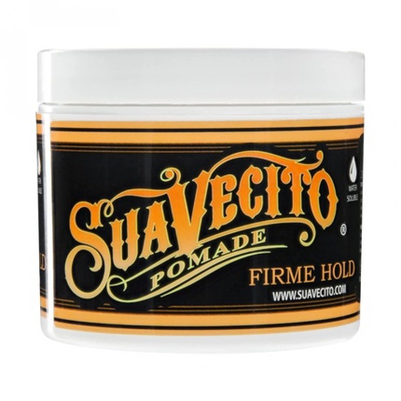 Suavecito Pomade Firme Strong Hold 4oz Medium Shine Water Based Hair Gel