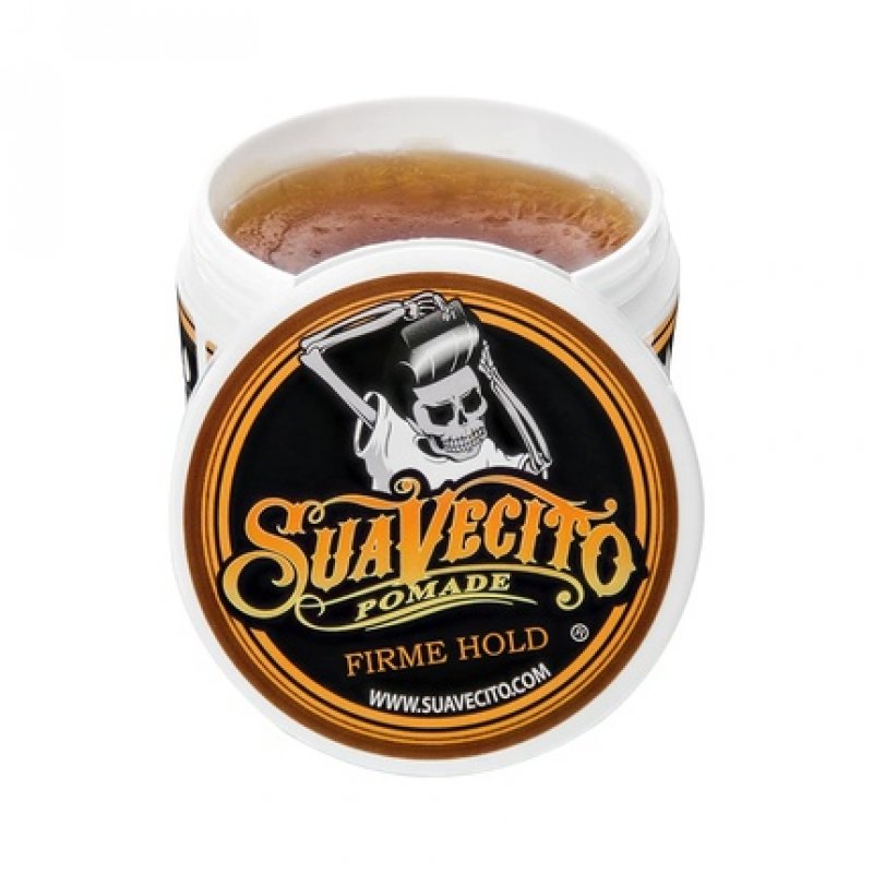 Suavecito Pomade Firme Strong Hold 4oz Medium Shine Water Based Hair Gel