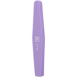 T4B ILU Diamond Nail Buffer Double-Sided Polishing File Trapezoid 100/180