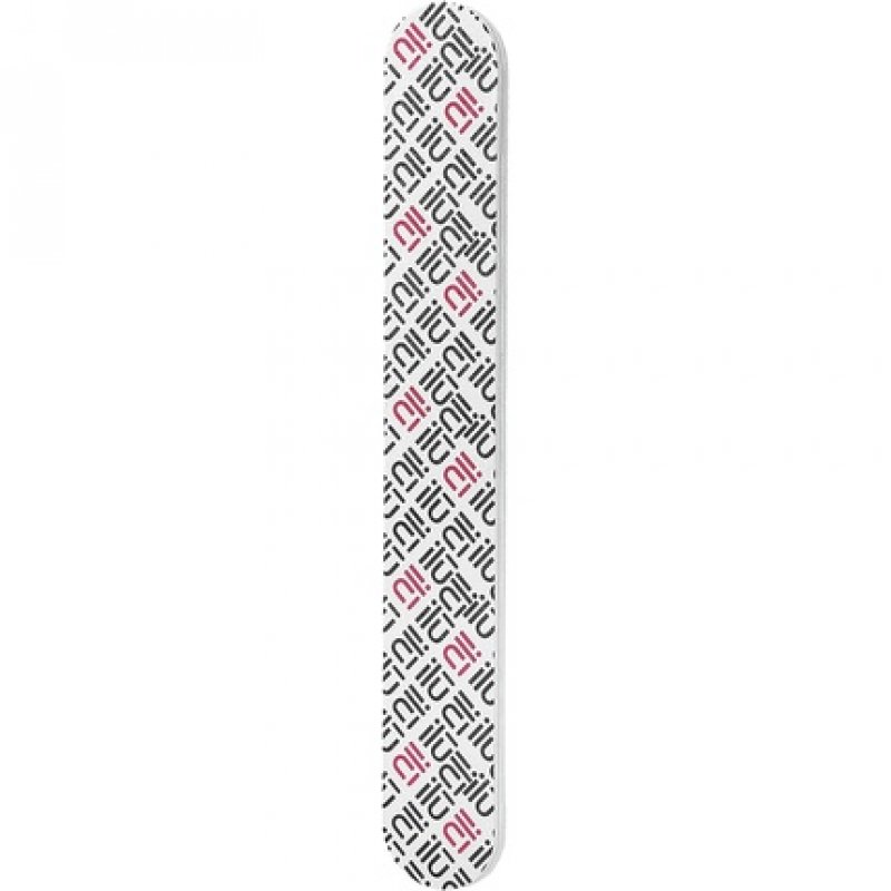 T4B ILU Medium Pocket Nail File with Case Straight High Quality 240/240 Grit