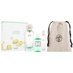 UN JARDIN SUR LE NIL by Hermes EDT Spray 3.3oz, Shower Gel 1.3oz, and EDT Spray 0.5oz