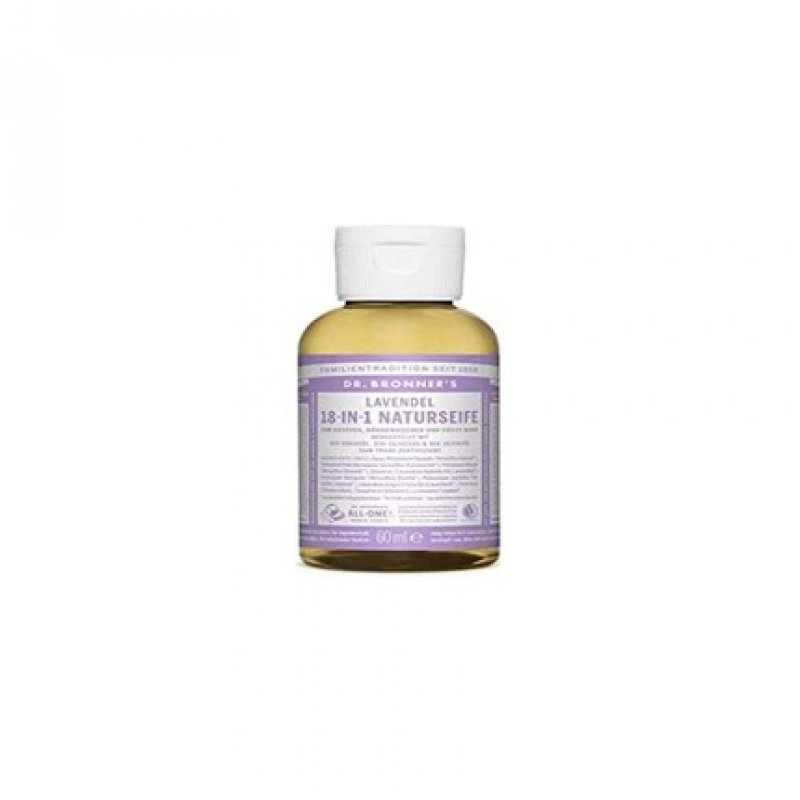 Dr. Bronner's Lavender Liquid Soap 60ml