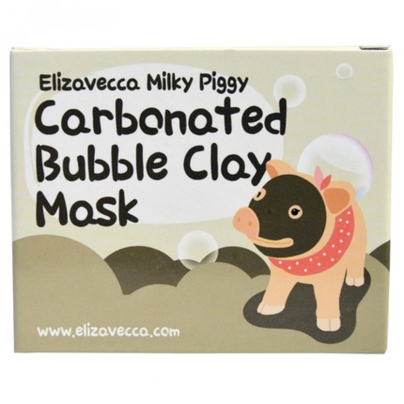 Elizavecca Milky Piggy Carbonated Bubble Mask Sea Salt Cream Collagen Jella