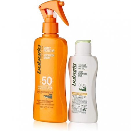 Solar Aloe F-50 Sunscreen Spray with After Sun Care 300ml