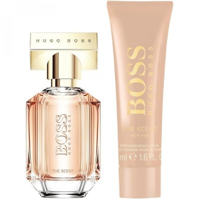 BOSS Women's BOSS The Scent For Her Eau de Parfum Festive Giftset 30ml and Body Lotion 50ml