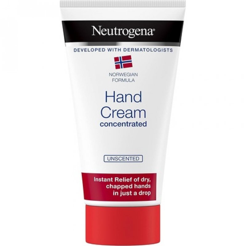 Neutrogena Hand Cream Concentrated Unscented For Very Dry Chapped Hands 75ml