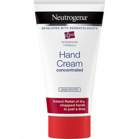 Neutrogena Hand Cream Concentrated Unscented For Very Dry Chapped Hands 75ml