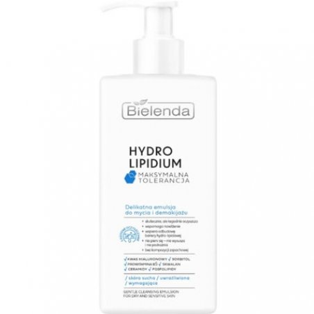 Bielenda Hydro Lipidium Gentle Cleansing Emulsion for Dry & Sensitive Skin 300ml